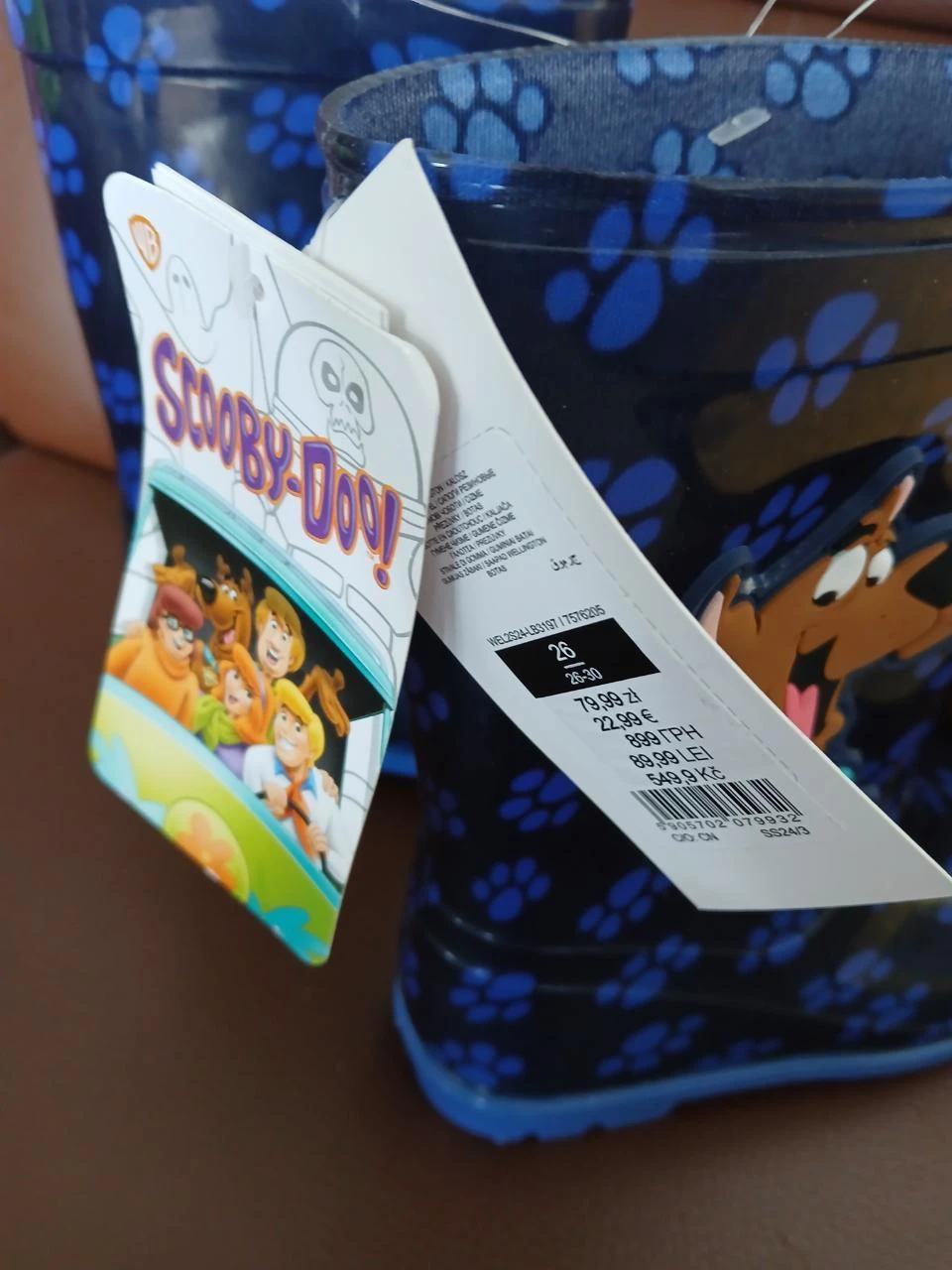 Scooby-Doo boys rain boots size 26 – photo 2